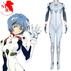 Evangelion Ayanami Rei Cosplay Tights Adult Women Sexy Anime Halloween Costume Jumpsuit Bodysuit Stage Dressing Accessories Gift
