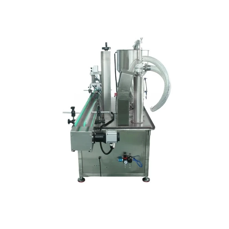 Máquina de llenado cuantitativa líquida de aceite esencial Servo de boquillas individuales automática máquina de llenado de salsa con bomba de rotor