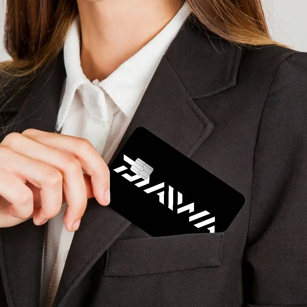 D-Daiwa Fishing 100% Hot Sale Amine Credit Debit Bank Card Bus Card Film Skin Sticker view 5