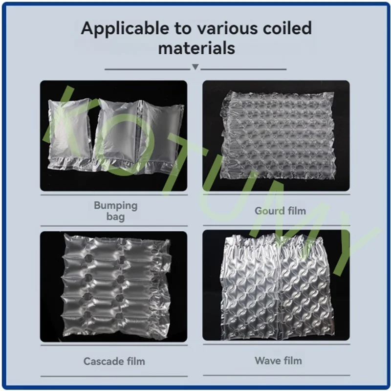 H035Multi Functional Gourd Film Inflator Automatic Filling Air Pillow Bag Bubble Film Bubble Bag Machine Air Column Bag Inflator