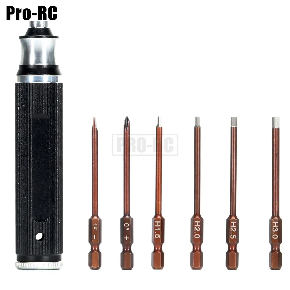 1.5mm 2.0mm 2.5mm 3.0mm Metal Hexagon Screwdriver Driver Tools 6Pcs IN 1Set for RC Car Crawler Ships Airplane Model