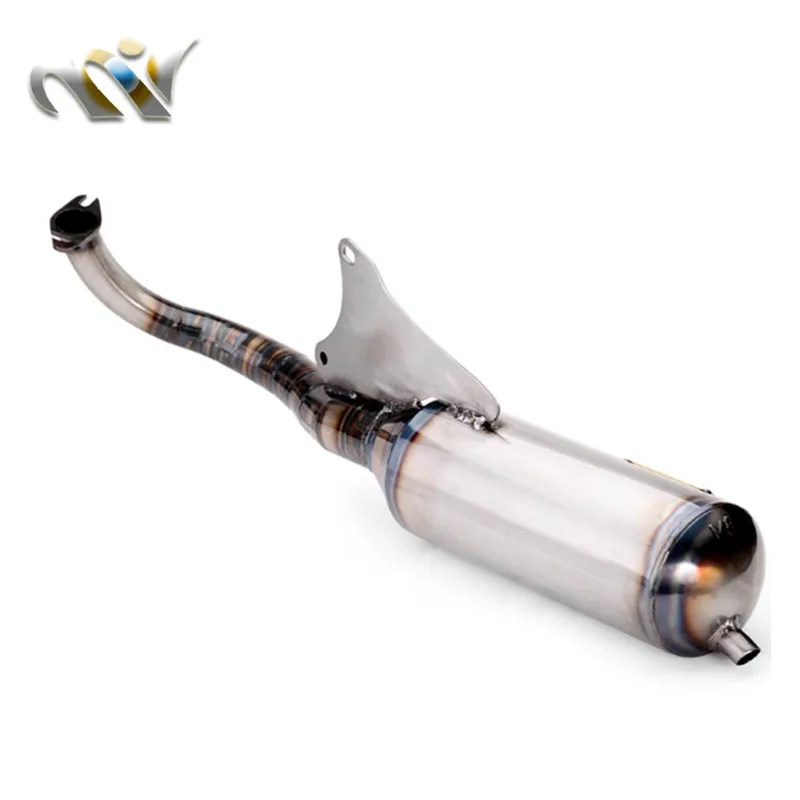 لياماها JOG90 JOG50 JOG 3KJ 3YK 3YJ ZR 2T EX Poche سكوتر V8 تعديل سباق نظام العادم الكامل