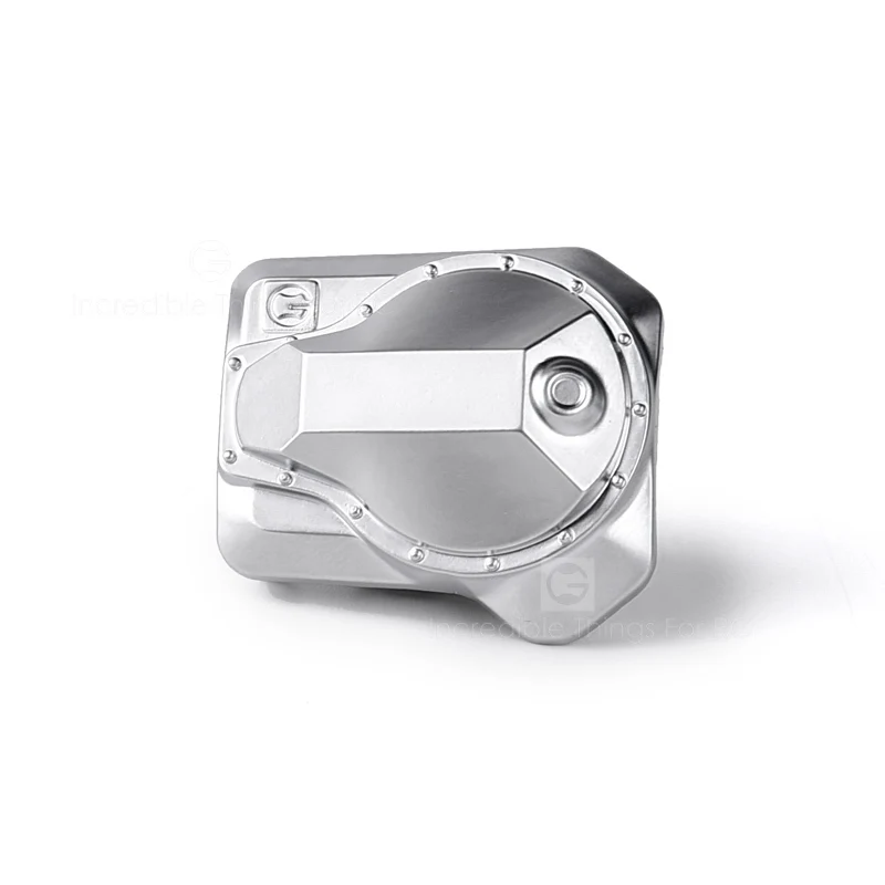 1pcs Wilderness Metal bridge cover T4 axle upgrade parts For 1/10 RC Crawler Car Traxxas TRX4 Defender G500 G63 Accessories
