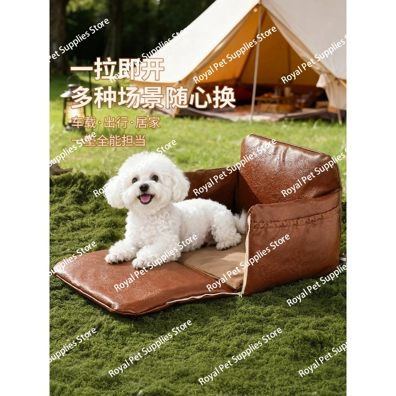 Pet Car Nest Anti-dirty Car Dog Nest Car Riding Artifact   Seat Pet Going Out  Nest