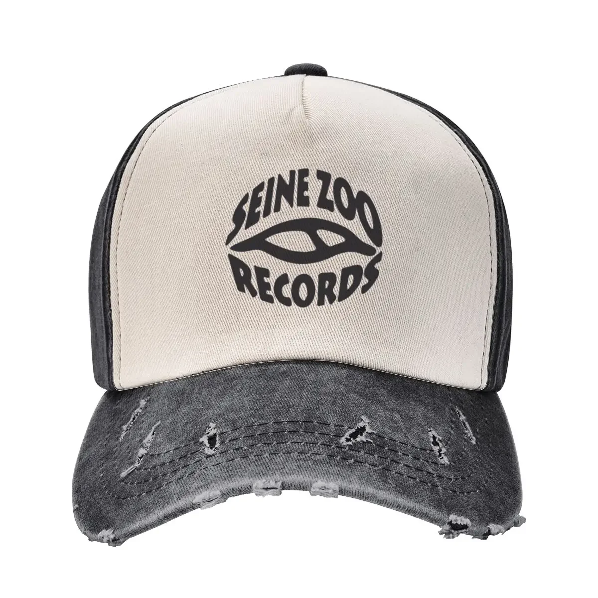 seine zoo records logo nekfeu Baseball Cap Thermal Visor Dropshipping Hat Man For The Sun fashionable Mens Tennis Women's