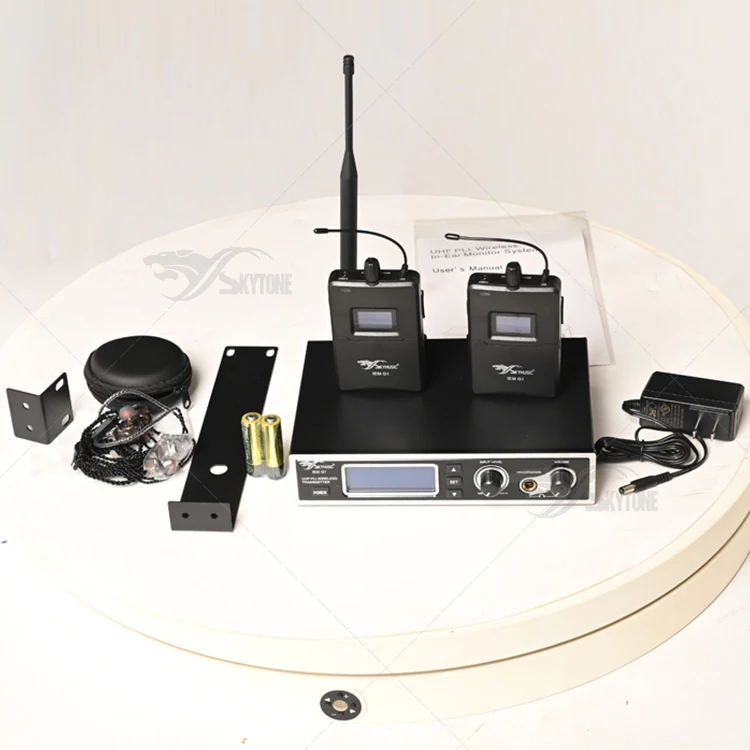 

UHF PLL Wireless In-ear System IEM G1 Professional Stage Audio Gear in Ear Phone ing System