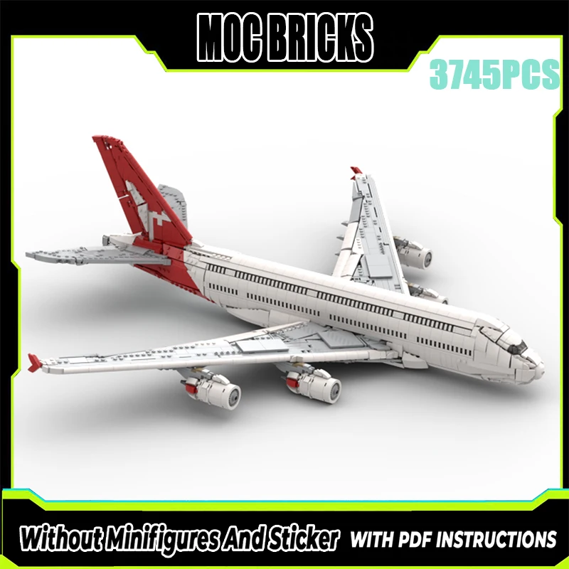 

Изысканный новый продукт MOC, строительный блок, авиационная модель Airbus A380, технология, модульная детская игрушка, подарок, набор для сборки «сделай сам»