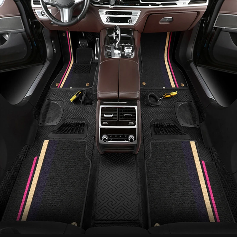 

Полный комплект 3D-ковриков Easy Clean Удобные автомобильные коврики для BMW X5 X3 X1 5 серии 3 серии 1 Персонализированный индивидуальный автомобильный пол