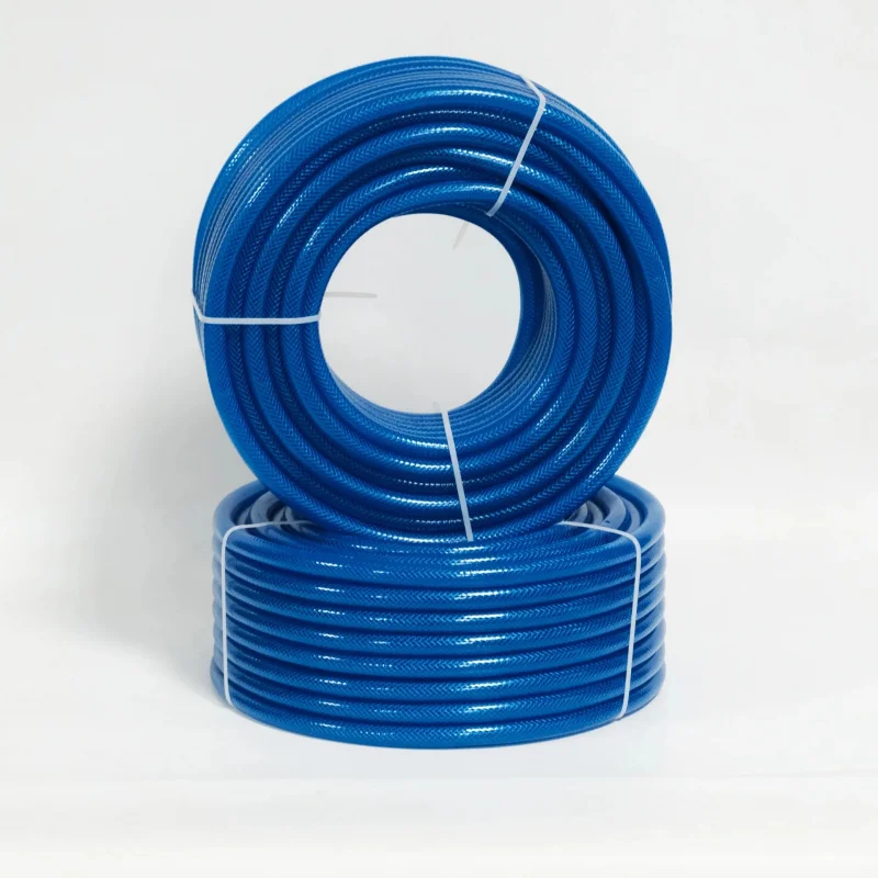 Clear Fiber Reinforced High Pressure 30Bar PVC 1 Inch Flexible Hose 100m Irrigation Garden Water Pipe 3/5plys