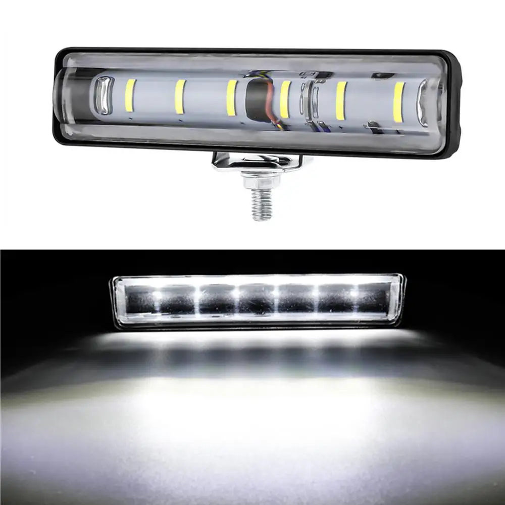 Led Headlights 18w Universal Superbright Waterproof 12-60v  For Auto Motorcycle Truck Boat Tractor Trailer Offroad Headlight