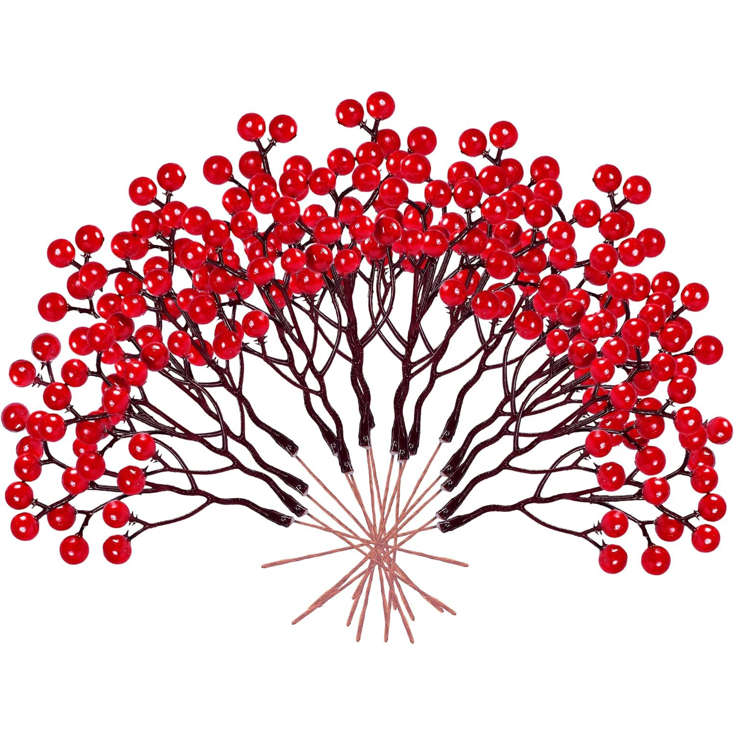 5/10 stücke Künstliche Pflanzen Holly Kleine Rote Obst Großhandel Weihnachten Home Room Hochzeit Party Diy Geschenk Dekor Blume Schießen prop