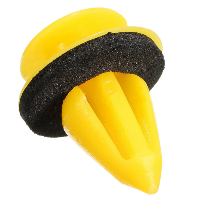 20X Windscreen Side A Pillar Yellow Fastener Trim Clips For Land Rover Discovery-A97E