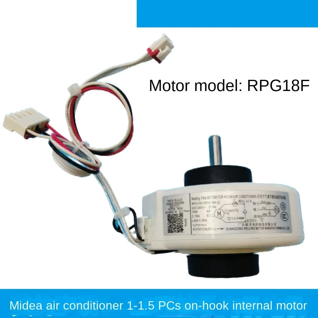 Midea-Moteur intérieur de climatiseur, modèle original, Rical18F, pour ventilateur suspendu