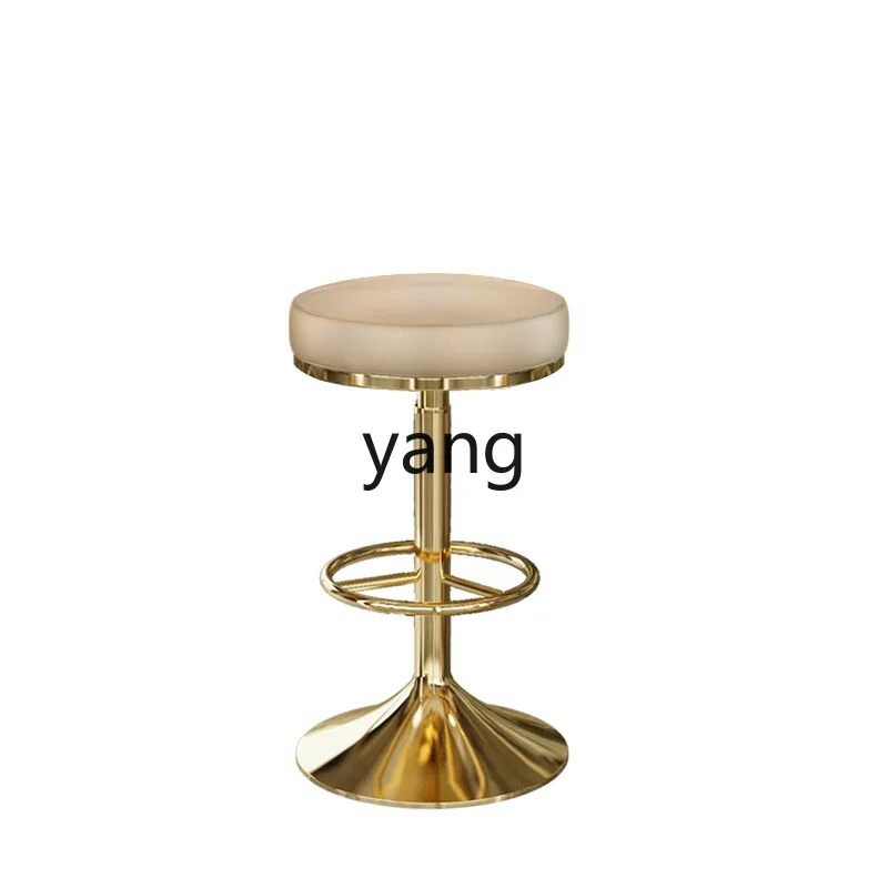 LH light luxury bar chair modern simple home bar lifting backrest high stool