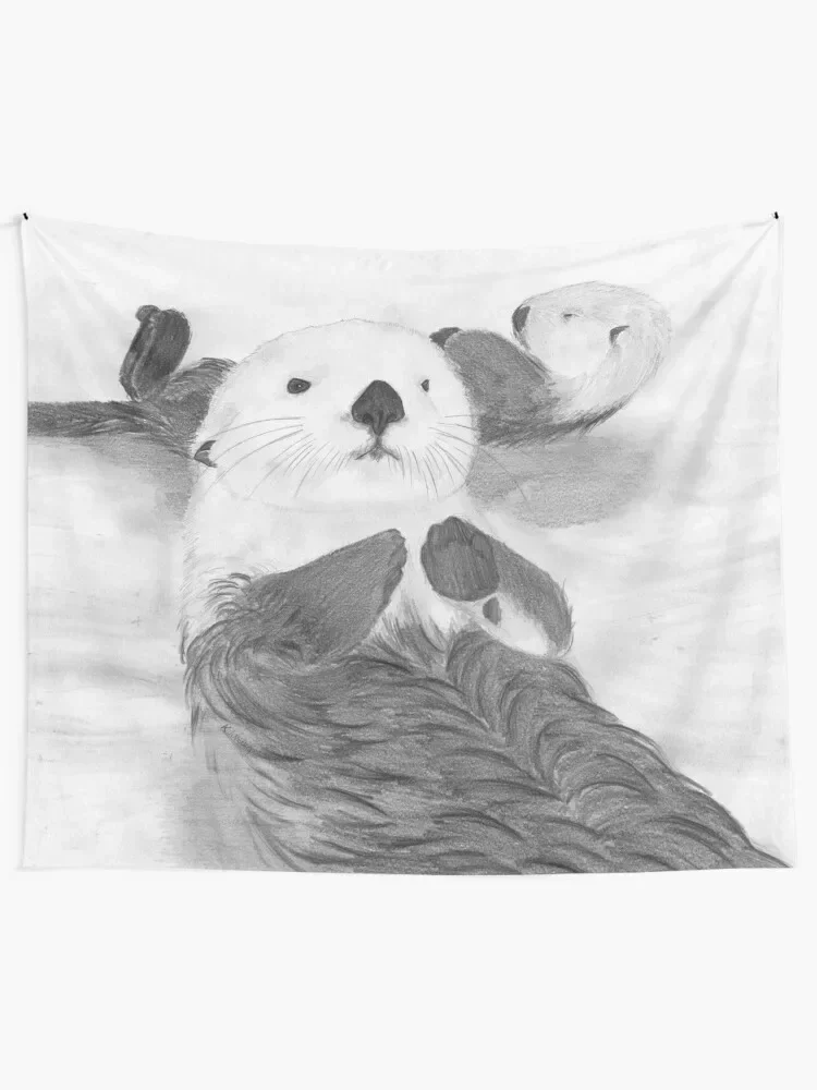 Sea otters Tapestry Room Decor Bedroom Decoration Decor Home Tapestry