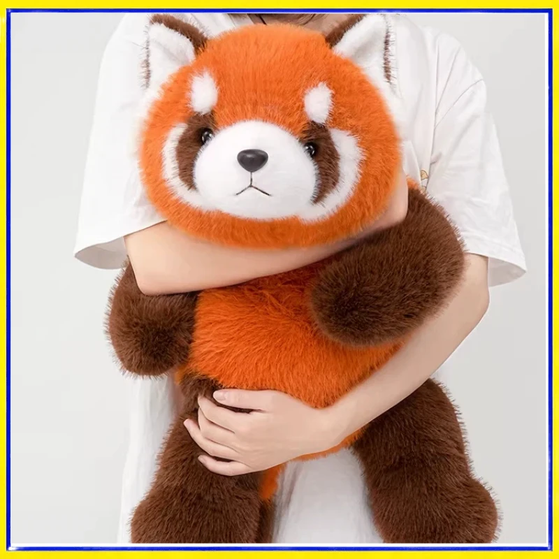 

Hugs Baby Red Panda Plush Toy Soft Fluffy Cute Cuddly Stuffed Doll Hugging Pillow For Sleeping Kids Adults Comfortable Companion