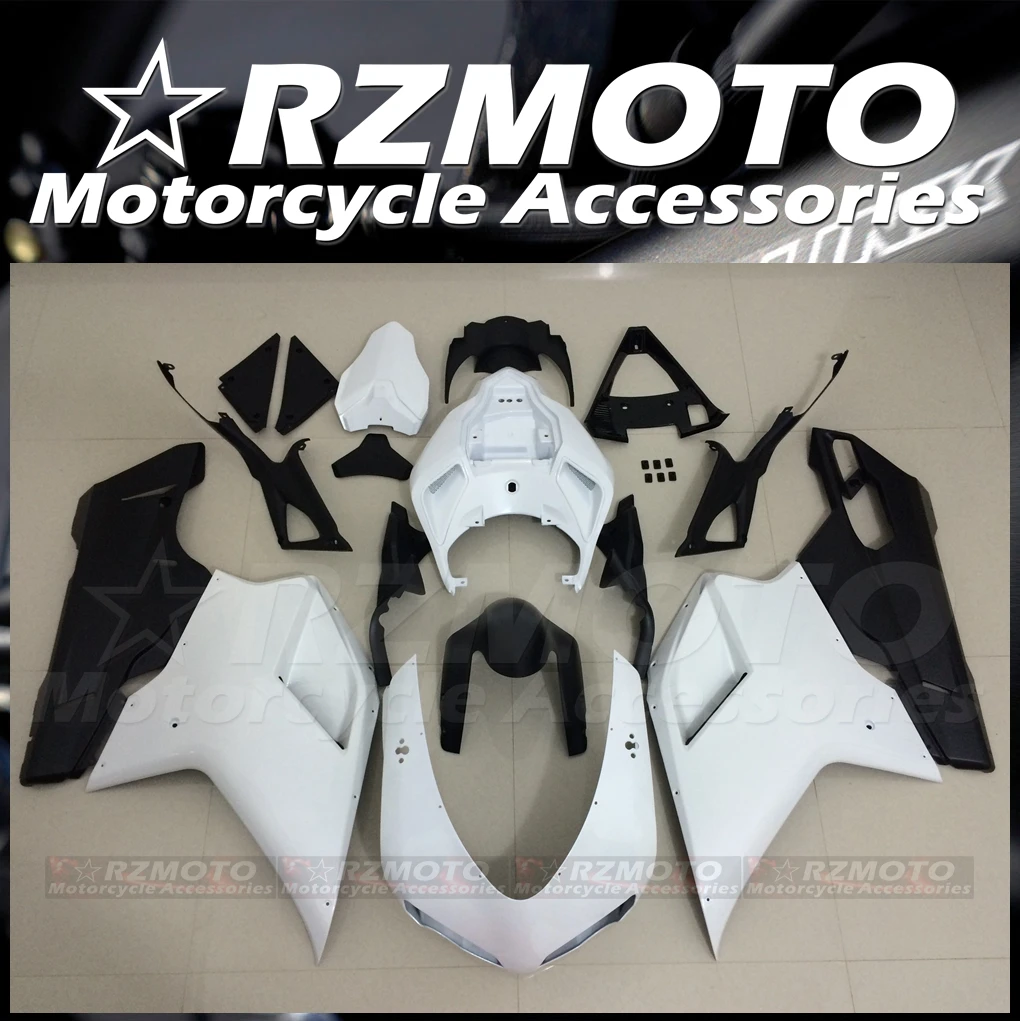 RZMOTO NEW Plastic Injection Cowl Panel Cover Bodywork Fairing Kits For DUCATI 848 1098 1198 07 08 09 10 11 12 #7010