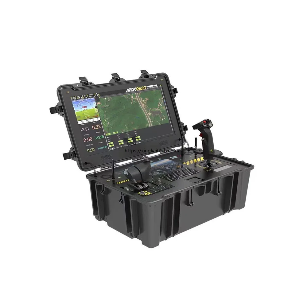 UAV Link Controlesysteem voor communicatie op afstand Vtol Flight RC-controller Real-time videodisplay Draagbaar grondcontrolestation