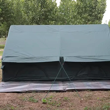 

The size of 12 square meters is suitable for 5-6 people. It is a luxurious with waterproof, windproof and heat preservation.