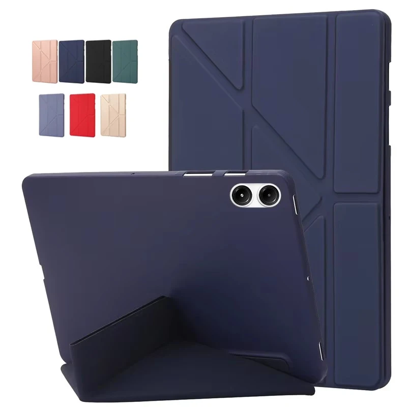 Funda Für Redmi Pad 2 Pro Fall 12,1 "Smart Folio Weiche TPU Zurück Stehen Abdeckung Für Coque Xiaomi Redmi Pad 2 Pro 12,1 zoll 2025 Abdeckung