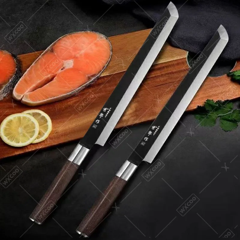 WXCOO-cuchillo de Chef profesional, cuchillo de cocina japonés, cuchillo de pelar de acero inoxidable, corte de filete, corte de Sushi para cocinar en el hogar