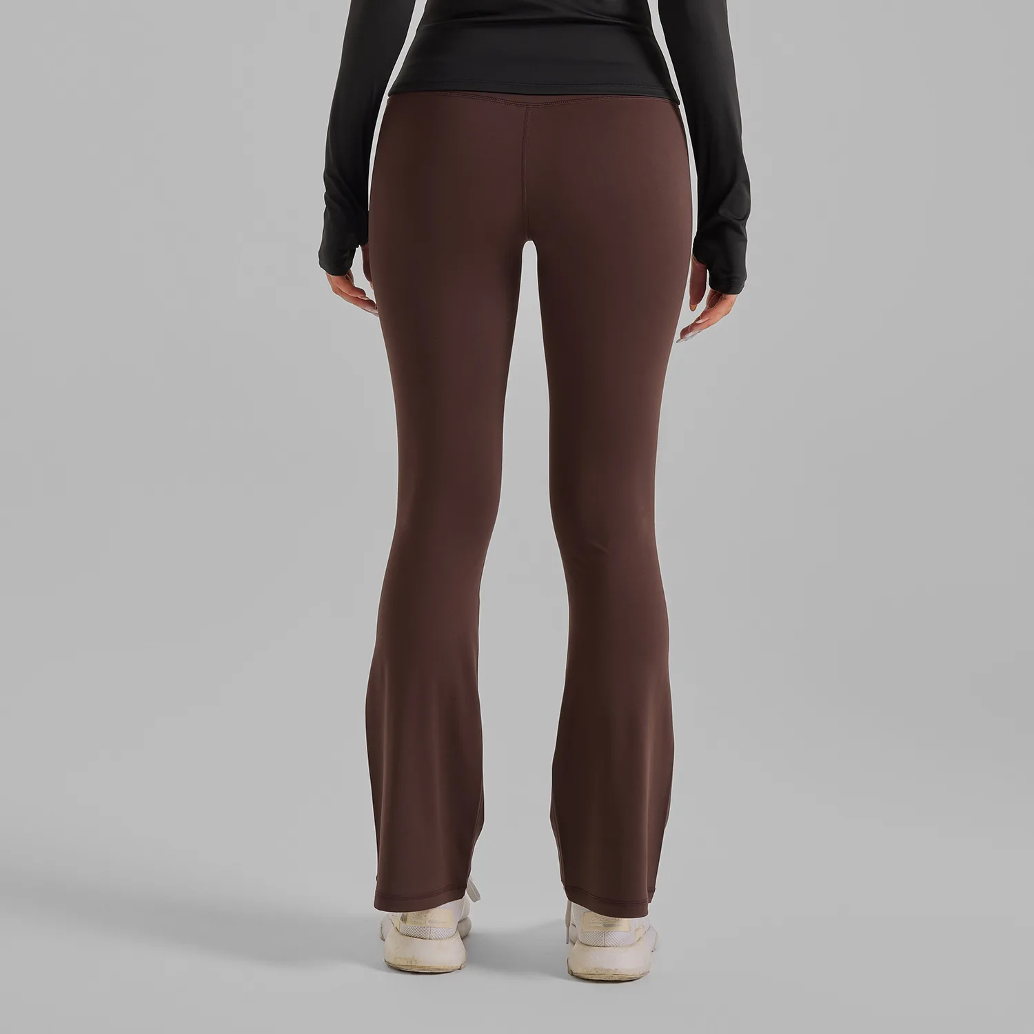 Pantaloni a gamba larga a vita alta Leggings Collant da donna Fitness Pantaloni a zampa d'elefante Leggings elastici da yoga Push Up Pantaloni svasati da allenamento in palestra