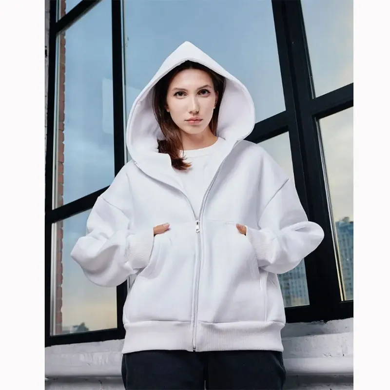 Solid color Hoodies Autumn Hooded Sweatshirts Men\'s women Hoodie Cardigan Solid Color Classic Jacket Men Coat Men women Clothing