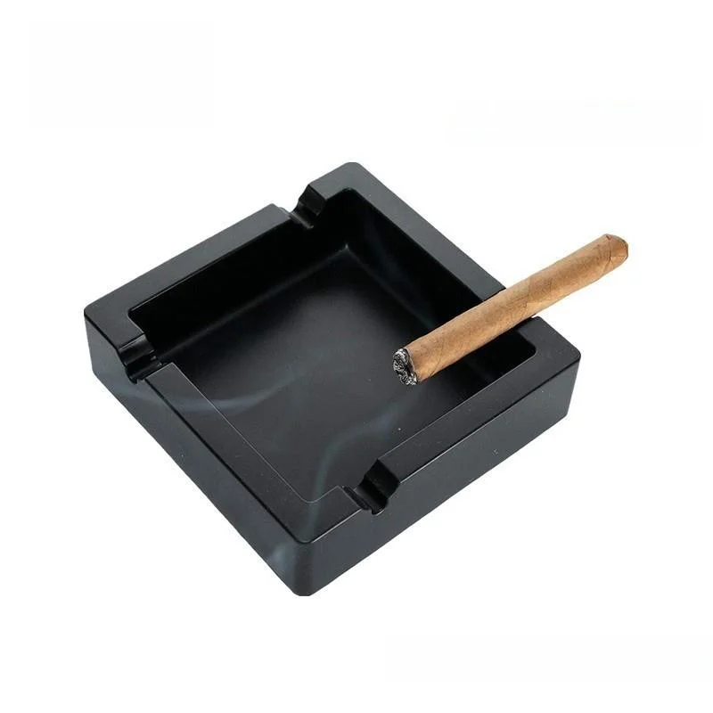 

Large Square Silicone Ashtray Durable High Temperature Resistant Cigarette Ashtray for Home Use Creative Fashion Gift
