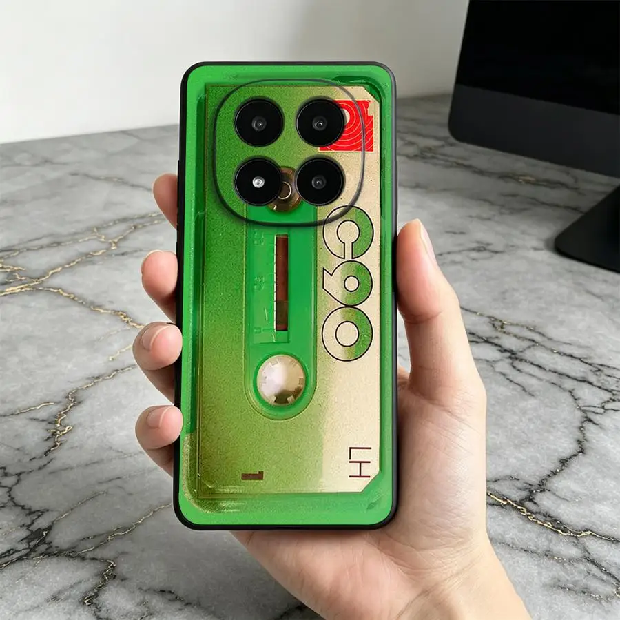 Зеленый чехол-кассета для Xiaomi Redmi Note 15 Pro Plus K40 A60 8 9 Note 14 13 A1 A2 A3 A5 A7 10 12 11 A15