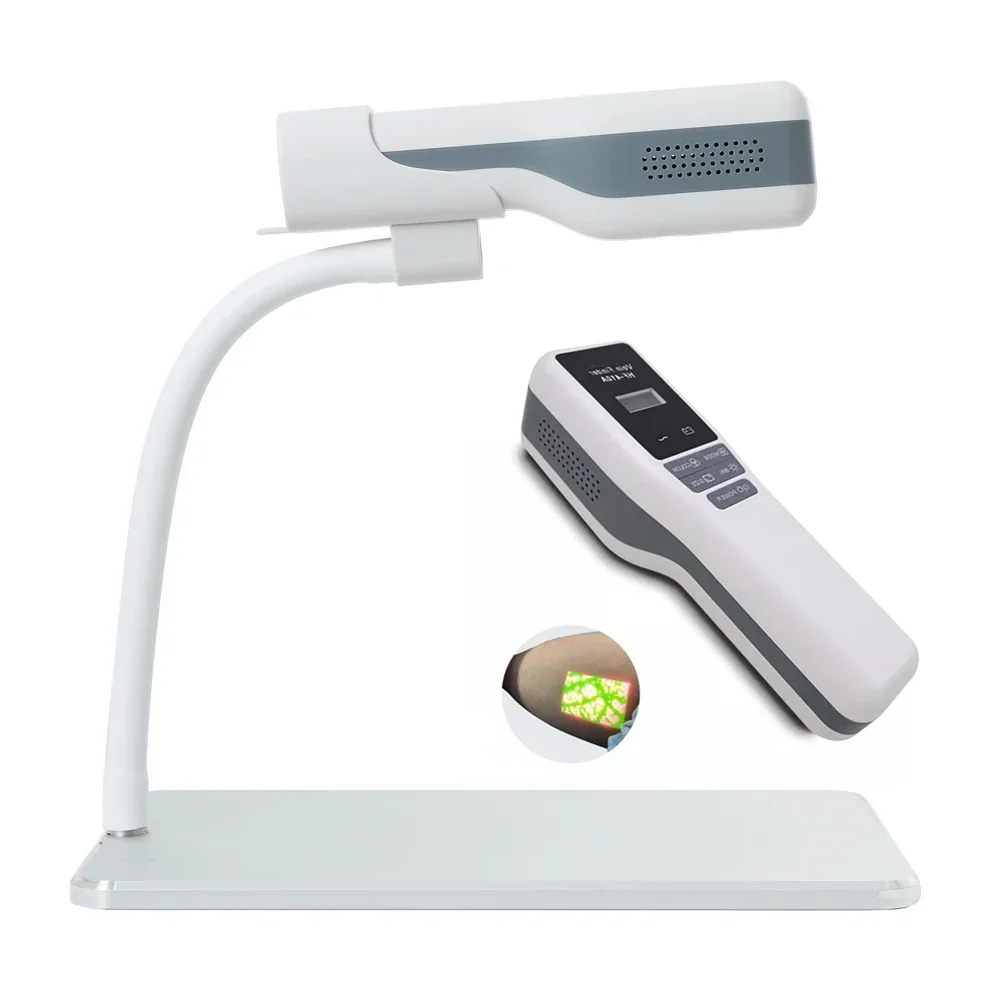 Handheld Vein Viewer Machine High Resolution Medical Detector With Stand for Children Face Hand