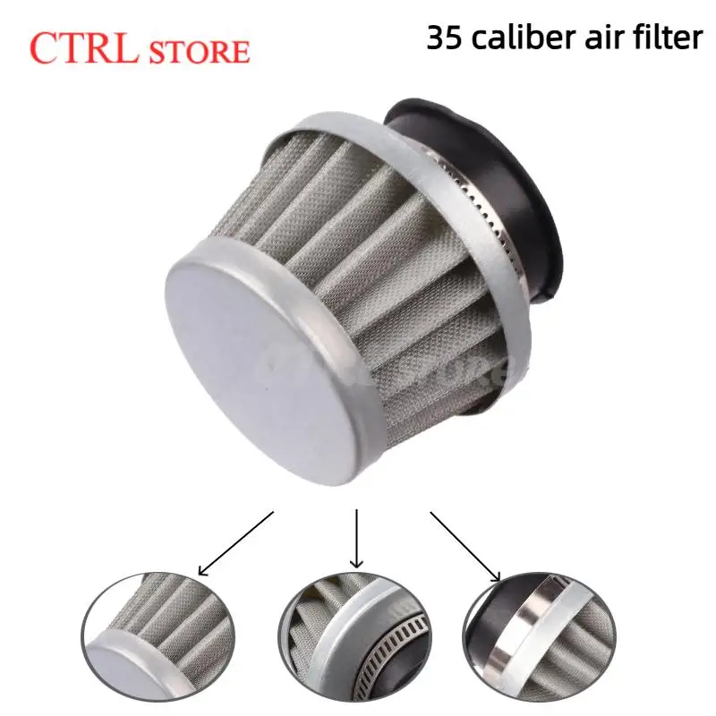 Motorcycle 35mm  Air Filter Mushroom Head Filters Universal Carburetor Air Intake Filter Cleaner Motocross ATV Dirt BikeHot