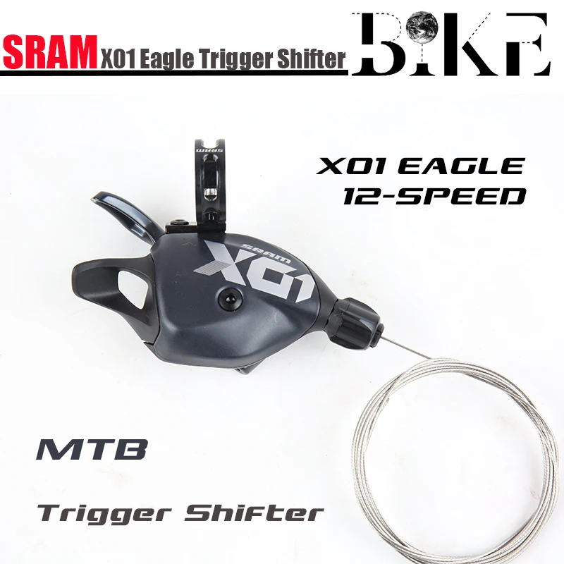 

new SRAM X01 XO1 EAGLE 1x12 12 Speed MTB Bicycling Shifter Lever Bike Trigger Right Side Black