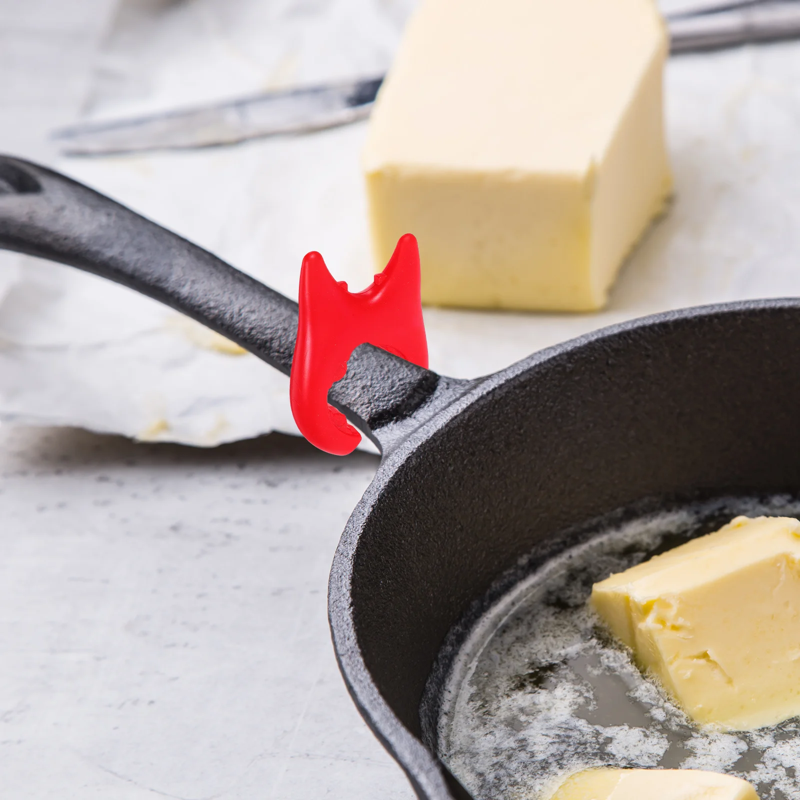 

10Pcs Pot Spatula Rack Universal Utensil Clip Holder Anti Scald Cooking Pot Edge Clip Kitchen Utensil Organizer Spill Prevention