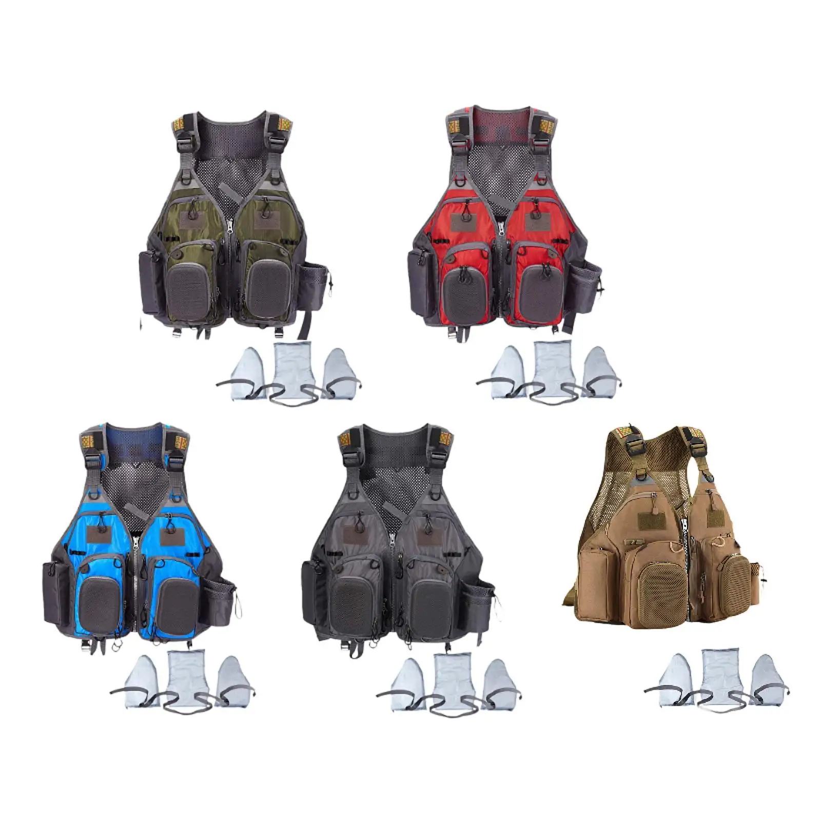 

Fishing Life Suit Vest Multifunctional Survival Suit Adjustable Buoyancy Suit