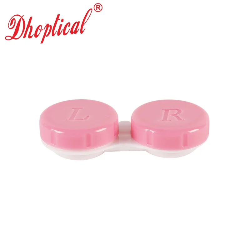 100PCS Invisible Color Contact Lens Case Multi-Color Candy Couple Box Glasses Internet Celebrity Storage Storage Cross-Border