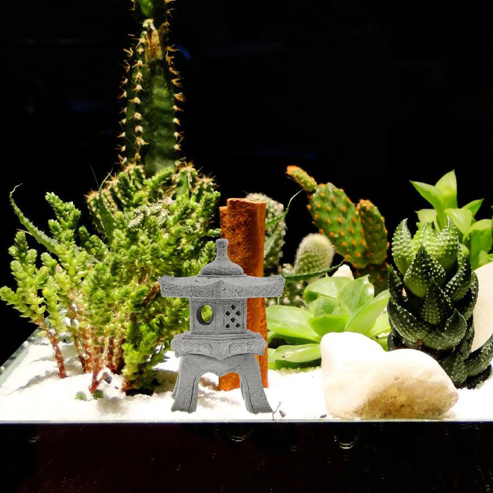 

1 Set Mini Pagoda For Garden Bonsai Landscape Decoration Simulation Pagoda Outdoor Garden Ornaments Home Decor Micro Pavilion