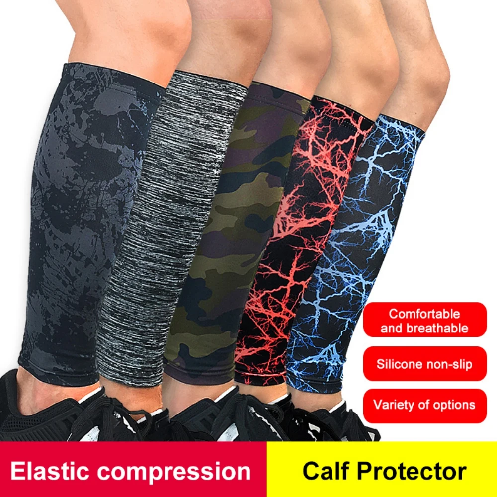 1Pcs Calf Compression Sleeve for Men Women (20-30 mmHg),Leg compression Sleeve Footless Compression Socks for Travel,Pain Relief