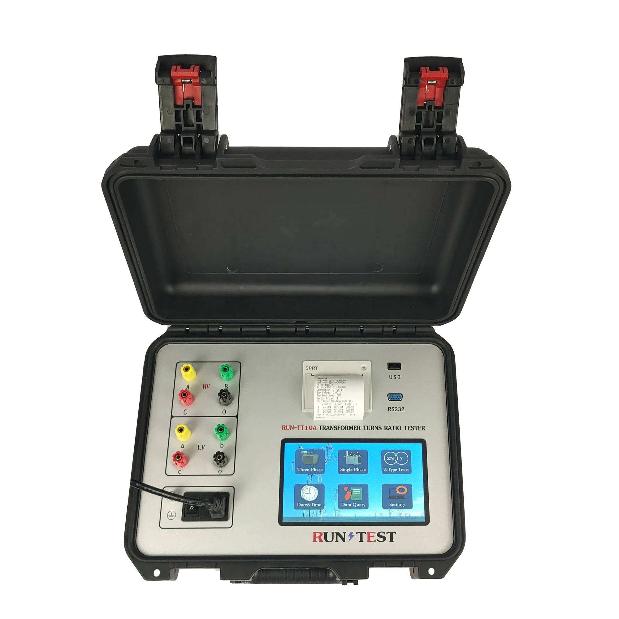 

Fully Automatic 3 Phase TTR Tester Transformer Turns Ratio Tester meter for Sale