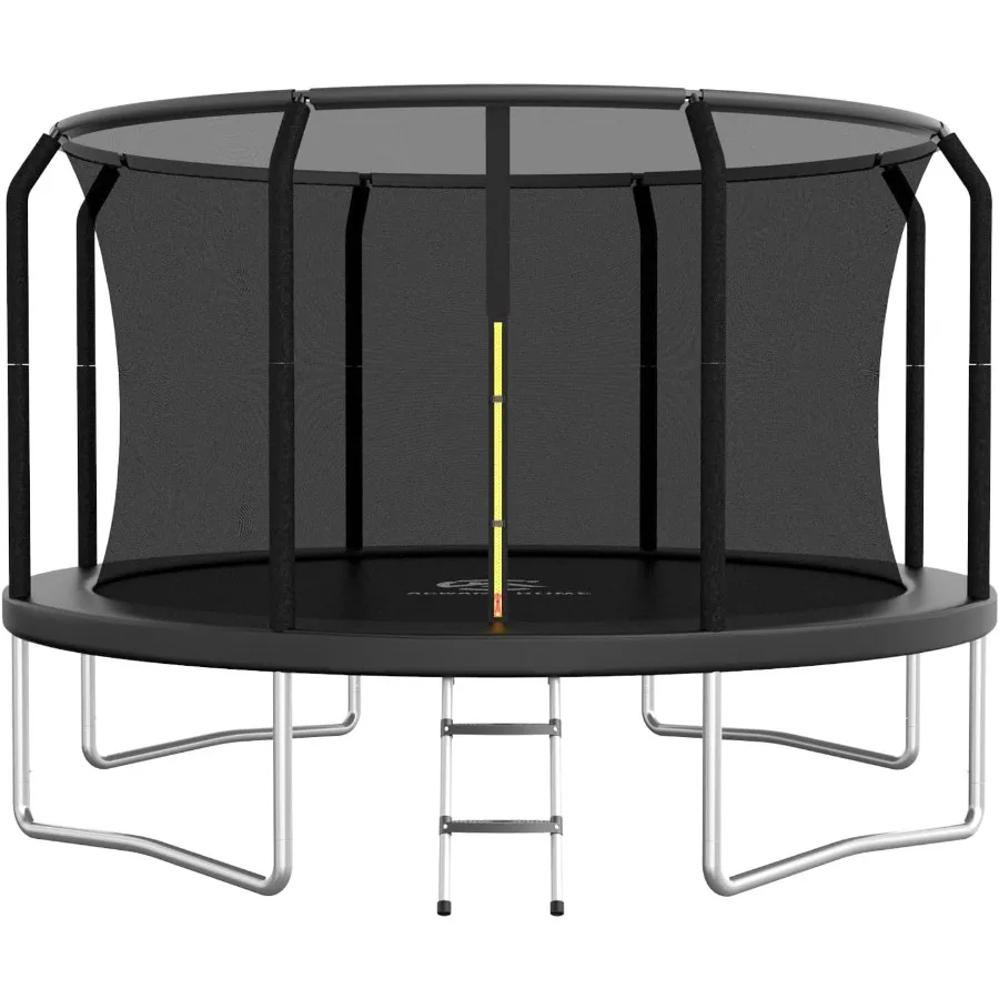 ترامبولين ترفيهي خارجي مع طوق كرة السلة وأضواء LED للبالغين متوفر في 8FT 10FT 12FT 14FT 15FT 16FT Si