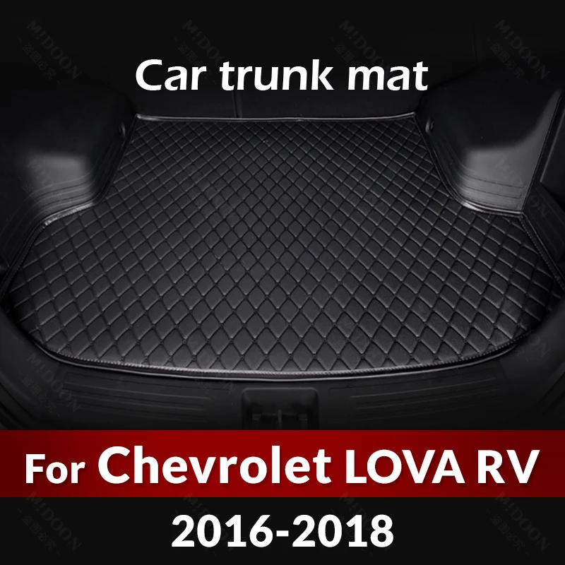 

Car Trunk Mat For Chevrolet LOVA RV 2016 2017 2018 Custom Car Accessories Auto Interior Decoration