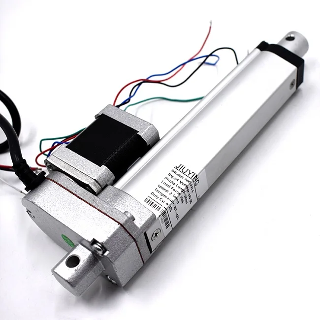 Miniature Electric Brush Permanent Magnet Waterproof Linear Actuator 12V 24V DC Stepper Motor