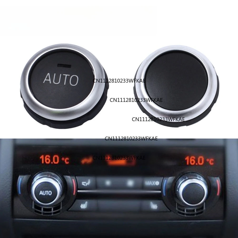 For BMW 5/6/7 Series, F10/06/12/07/01 Front Rear Air Conditioning AC Temperature Adjustment Knob Control Button Replacement