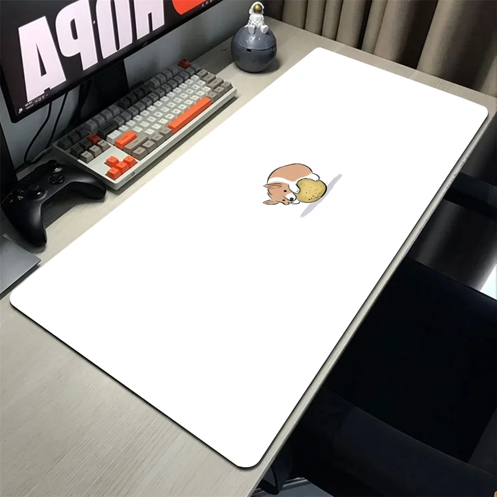 Cartoon Dog Mouse Mat, Desk Pad, Teclado Pad, Gaming Acessórios, Prime, XXL