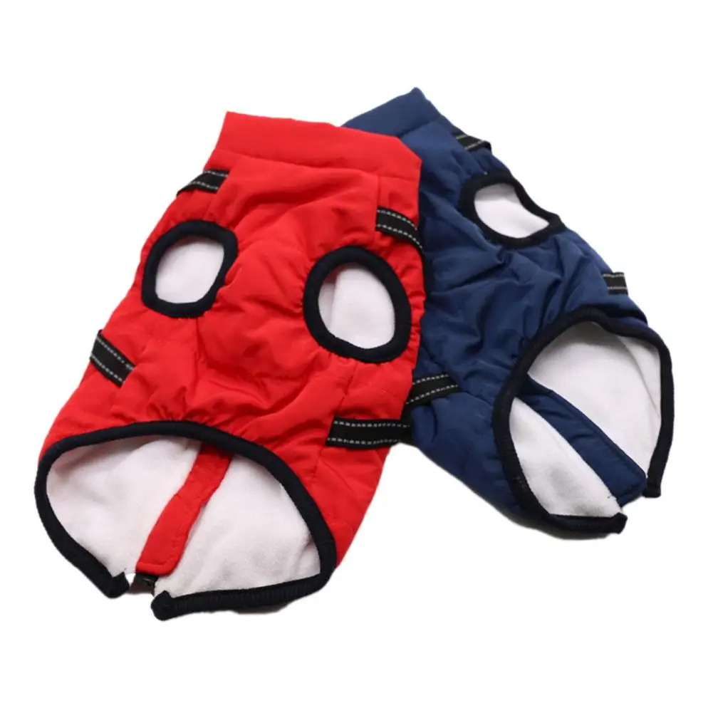 

Зимнее пальто для собак Зимняя куртка 3-в-1 Водонепроницаемая ветрозащитная куртка для собак на молнии для маленьких, средних и больших собак, кошек Outdo R3H3