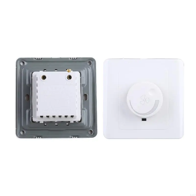 B46D 86 Type Ceiling Fan Adjustment Stepless Speed Controller Wall 220V 10A for 15-300W Dimmer