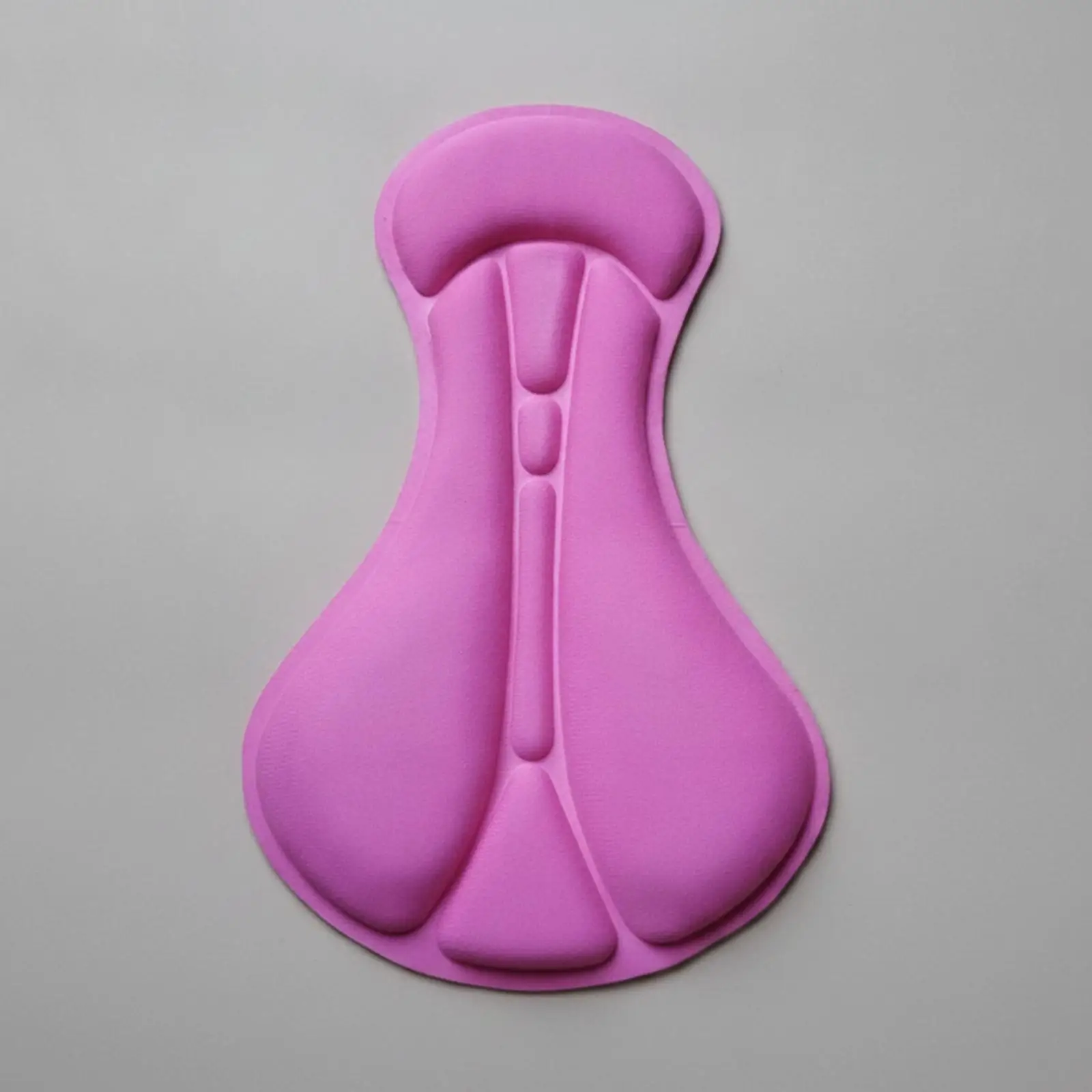 3D Biking Underwear Pad dampnessWicking Contoured Biking Pad with Silicone Padding High Structural Bike Seat Insert for Cyclists