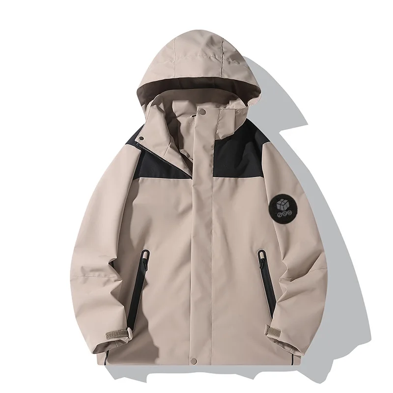 

Новинка 2025, уличная однослойная куртка на весну и осень, ветрозащитная, теплая и дышащая мужская и женская куртка для альпинизма