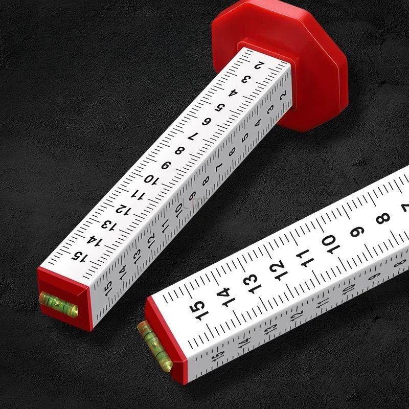 Laying Ceramic Tile Special Spirit Level Precision Four-sided Scales Gradienter Bricklayer Laying Floor Tiles Equal Height Ruler