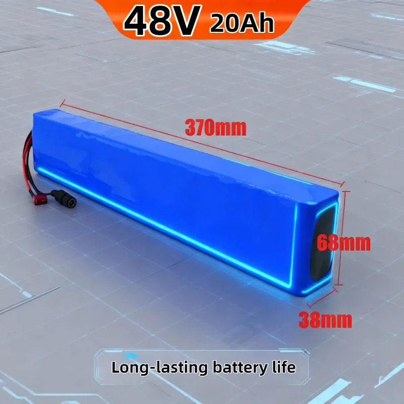 

13S3P 48V 20Ah 18650 Lithium Battery Pack with XT60 Plug, for 500W 1000W Scooter Long Range Replacement Battery