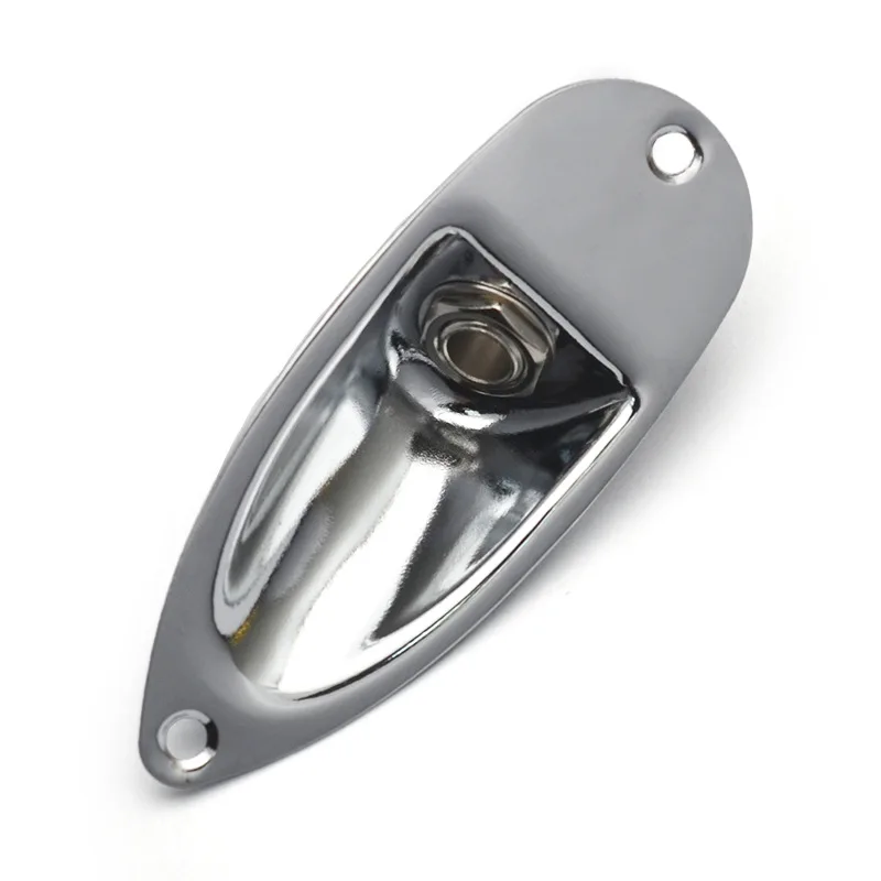Jack Plate Replacement for Strat Stratocaster Electric Guitar, 6.35mm, 1/4 